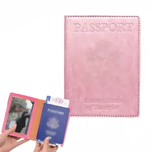 1 piece - passport and vaccination card holder combination, passport cover with vaccination card slot, wallet, unisex passport holder
