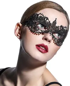 LaVenty Sexy Lace Eyemask Prom Mask Masquerade Ball Mask for Costume party Cosplay
