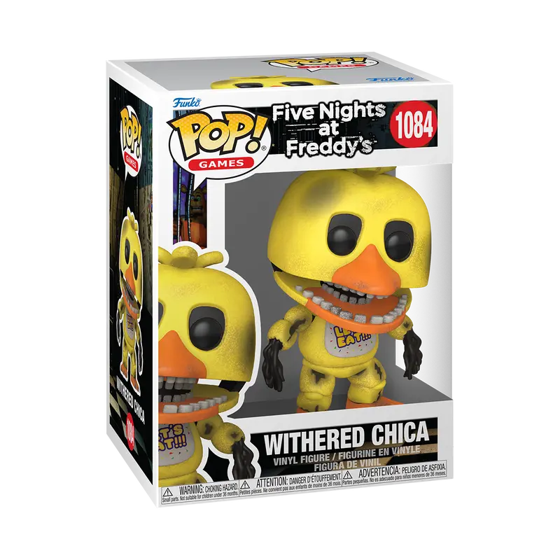 Funko Pop! Five Nights at Freddy's - Withered Chica #1084 Collectible Pop Vinyl Figure