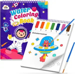 ZMLM Sapce Paint with Water Coloring Books for Toddlers