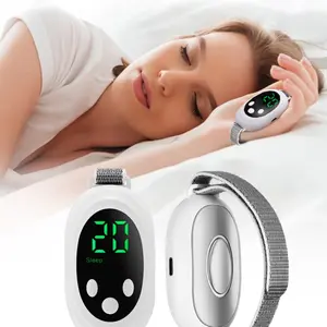 Portable Sleep Aid Device, Microcurrent Pulse Sleep Therapy, Relieves Insomnia Anxiety, Night Relaxation Stress Relief, USB Charging