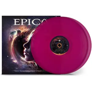 Epica - The Holographic Principle  [VINYL RECORD - LP] Colored Vinyl, Gatefold LP Jacket, Magenta