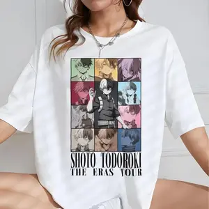 Shoto Todoroki Shirt, Anime graphic tee, Men and Womenswear