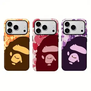BAPE Ape Head Phone Cases Suitable for iPhone 17-11 ProMax/Plus