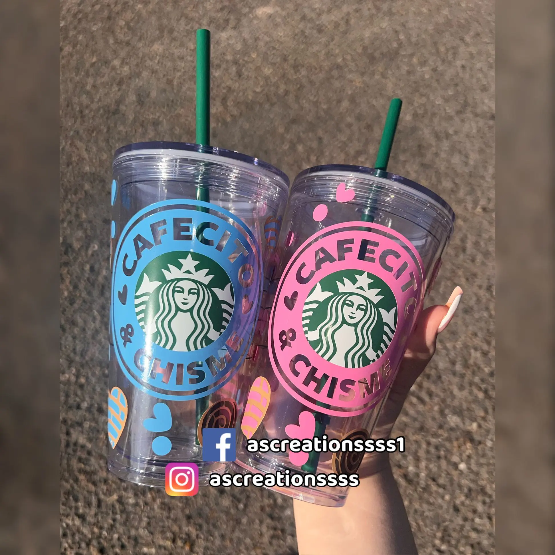 Cafecito & Chisme Starbucks Cup