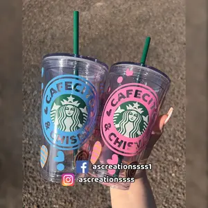 Cafecito & Chisme Starbucks Cup