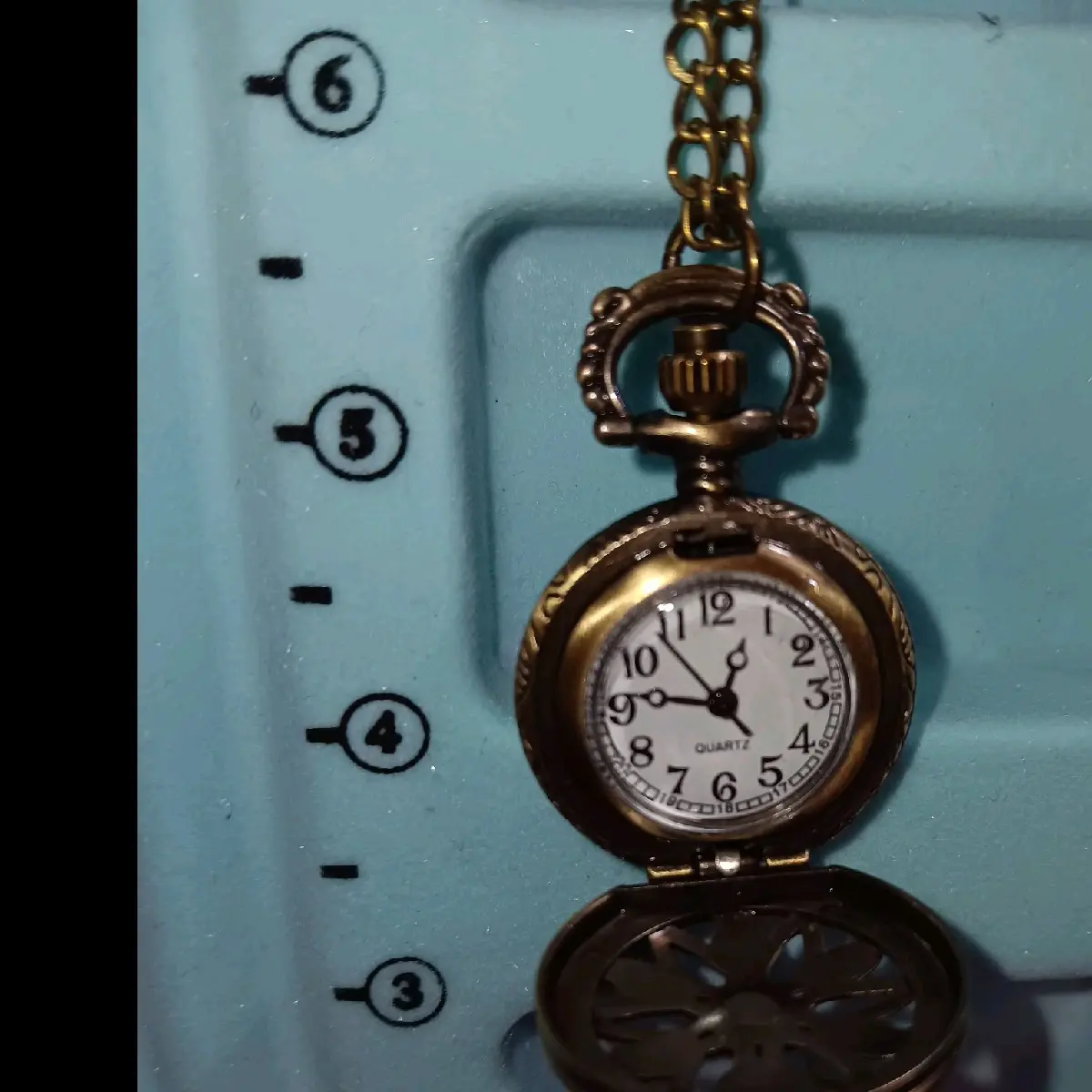 vintage pocket clock