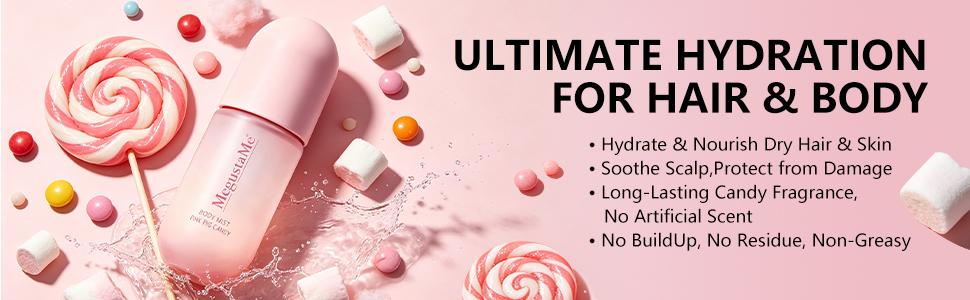 Pink candy perfume spray 100ml, sweet candy fragrance, light non stick daily perfume, warm and delicious fragrance, gift for her