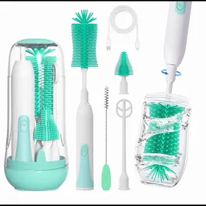 Portable Baby Bottle Scrubber, Multi-Purpose Bottlewasher for Nursing & Feeding Needs