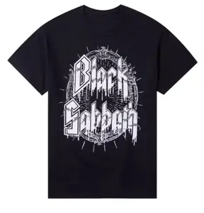 Black Sabbath Antique Frame Logo T-Shirt - Rock Shirt