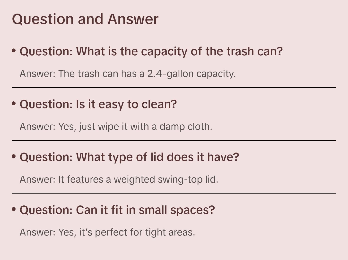 Twirla Trash Can - Perfect for Home and Office Use