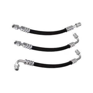 #6 #8 #10 R134a Thin-wall A/C Refrigerant Hose Assembly with Straight/90 Degree Male Insert O-ring Barbed Fitting(Sold by feet)