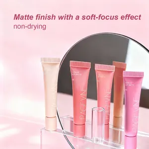 Matte Tinted Lipstick with Gel Applicator, Double Color Lock, Natural Brightening, Soft Touch, Essential for K-Beauty Daily Makeup
