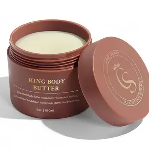 Body Butter Cologne - Warm and Sensual.Nourishing Moisturizer for Radiant Skin, A gift for my boyfriend.Gentle Smoothing & Soothing Formula.Jars with Shea & Jojoba for Radiant Hydrating Fragrance,Attractive aroma