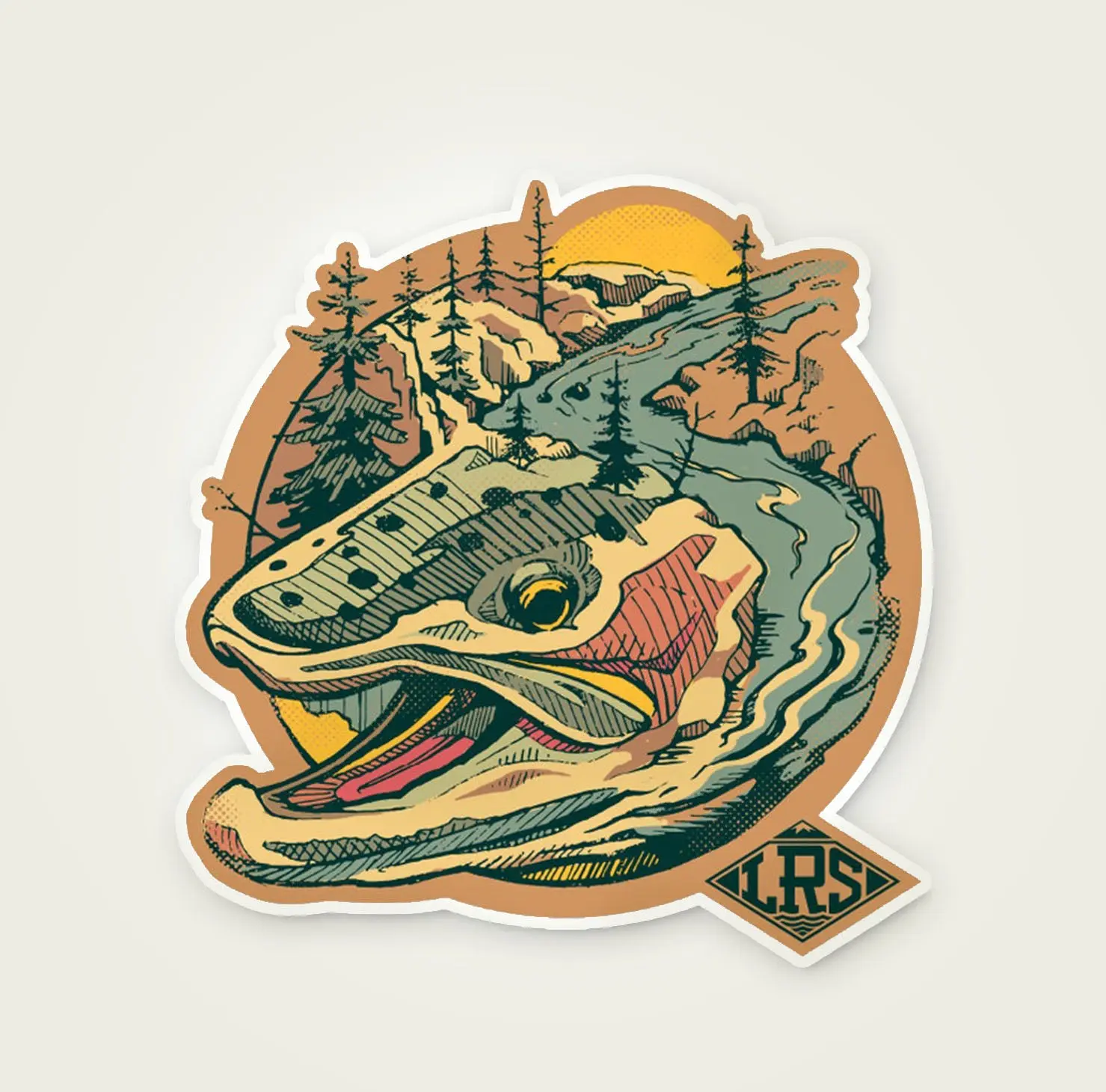 Steelhead Waters Decal