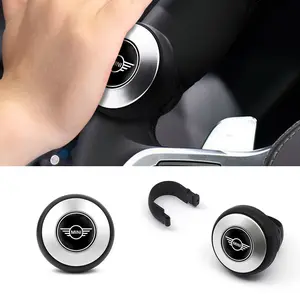 Mini Car Steering Wheel Power Assist Spinner Knob, Steering Wheel Booster Ball, Rotating Steering Assist Knob, Steering Wheel Aid Accessory, Designed to Assist Steering Control and Improve One-Handed Turning Convenience.