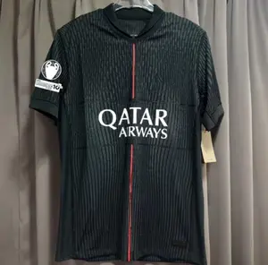 25/26 jersey, football jersey, Paris third away game, fan version, fan edition, sportswear, short-sleeved shirt, some T-shirts