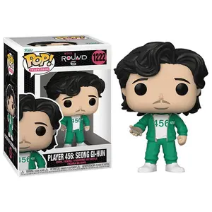 Funko Pop! Player 456: Seong Gi-Hun Squid Game 1222  **Error Box** Vinyl Figure in PopShield Protector
