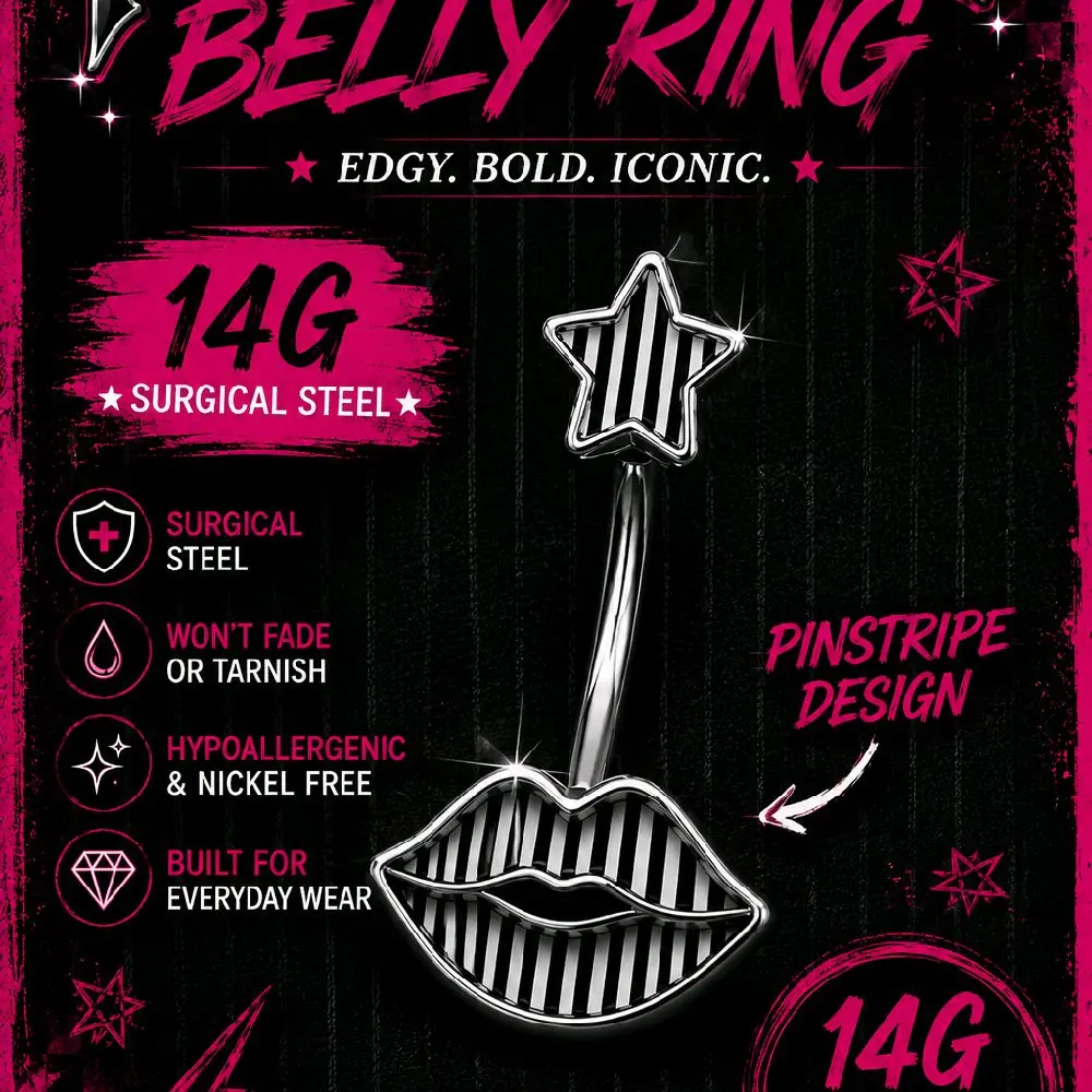 14G Belly Piercing