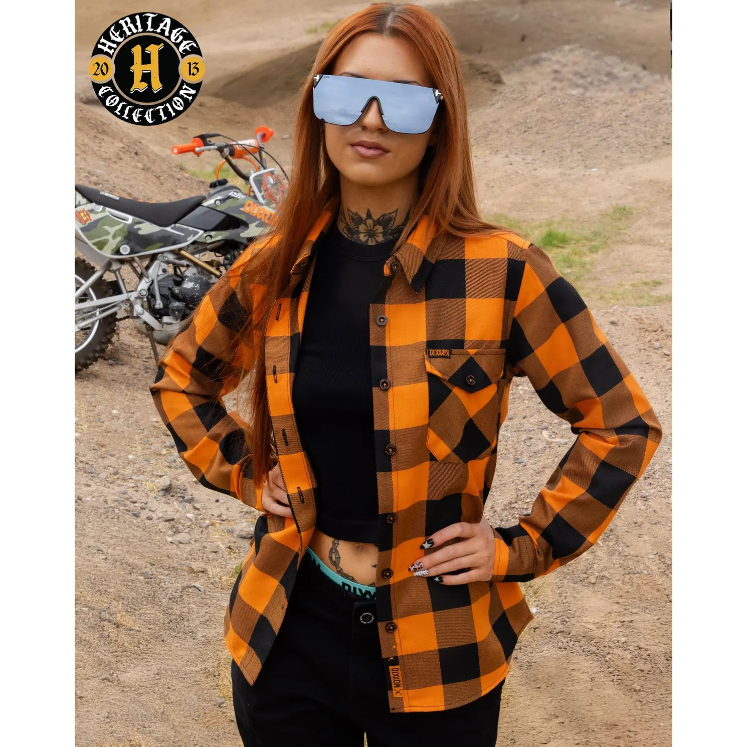 Women's Flat Track Heritage Flannel