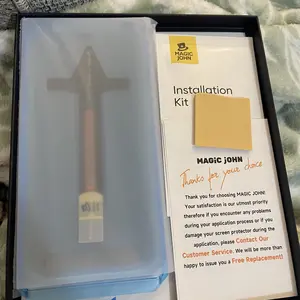 Product Review of MAGIC JOHN 2-Pack Screen Protector for iPhone, Samsung, and Google–Crystal Clear, Scratch-Resistant, Ultra-Smooth Touch, Privacy Protection, Circular Polarized Eye Protection, Easy Installation from G**o