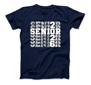 Class Of 2026 Senior Back To School 2026 Graduation 26 T-Shirt Sweatshirt, Hoodie, Comfort Colors