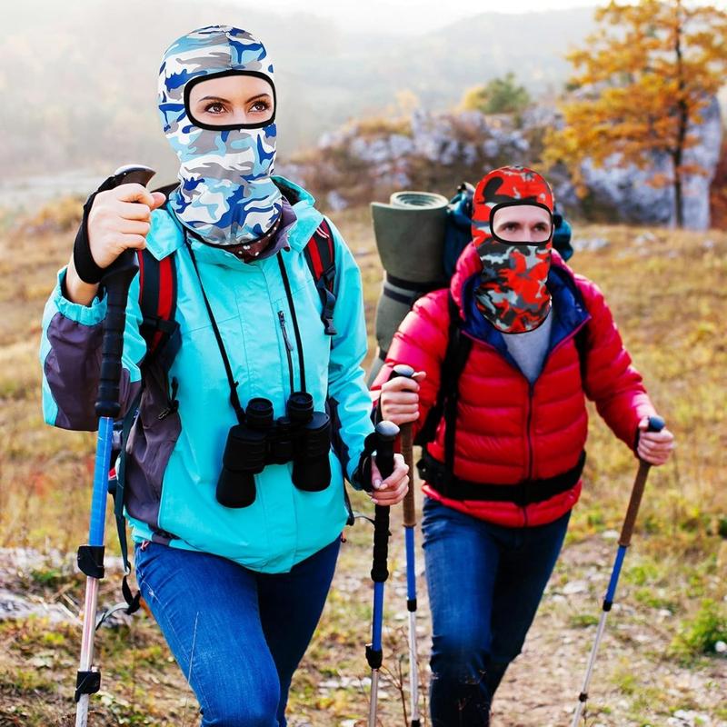 8 Pieces Sun Protection Balaclava Windproof Balaclava UV Protection Full Face Covering for Outdoor Sports