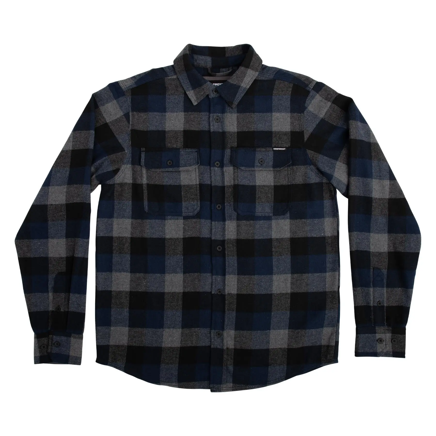 Belmont Mens Independent Longsleeve Flannel Shirt