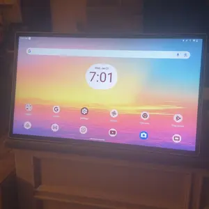 KTC 25'' 1080p MegPad A25Q5 Portable TV Touchscreen Monitor, Qualcomm 8-core CPU 8GB+128GB, Android 14, Google EDLA Certification, 8MP Camera, 2*8W+2*4W Speakers, Remote Control, Built-in Battery 5000mAh+Wi-Fi 5