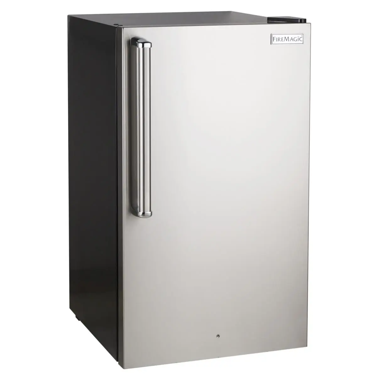 Fire Magic 3598-DR Premium 4.2 cu ft Refrigerator, Stainless Steel Construction, Right Door Hinge, Handy Lock, Heavy-Duty Handle