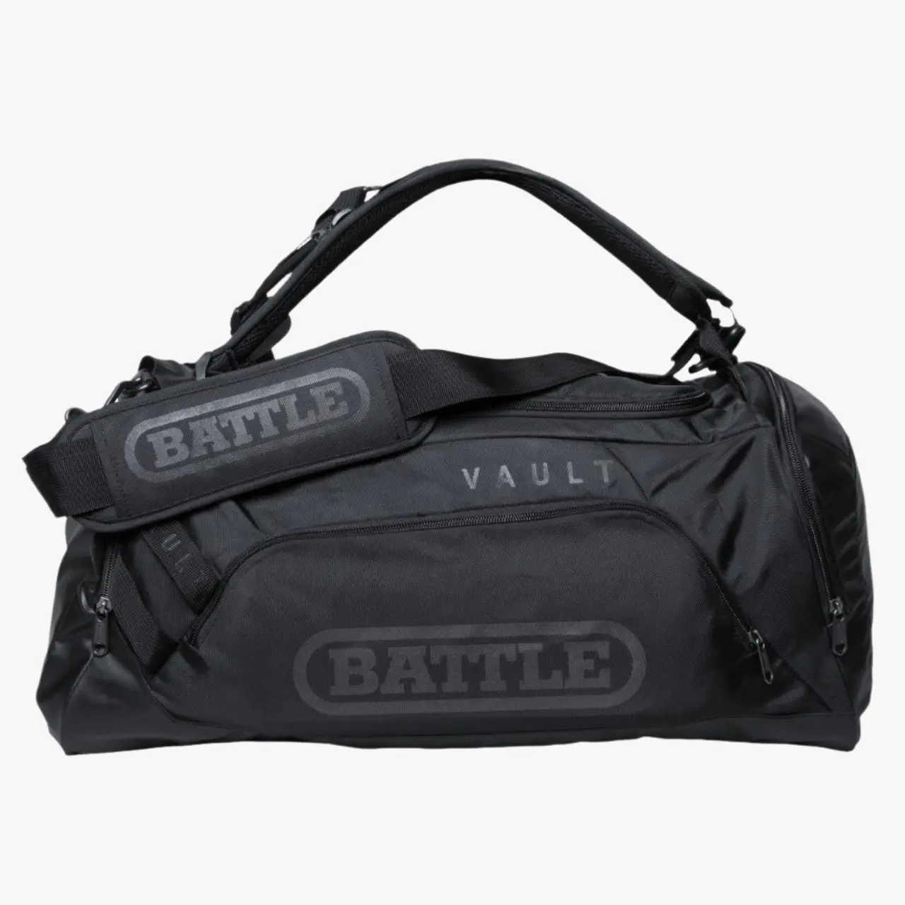 Battle Vault Gym Duffle Bag - Unisex, Portable On-the-Go Athletic Style Sports Duffel with Adjustable Straps, Top Grab Handle for Summer Use, On-The-Go Sports Duffels