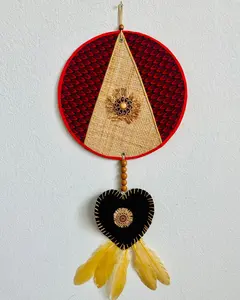 Heart of Light | One-of-a-Kind Handmade Wall Hanging. Wall Decor