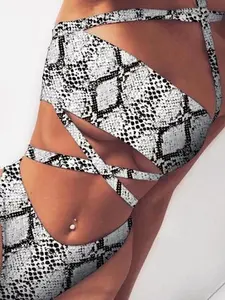 Snakeskin Bathing Suit