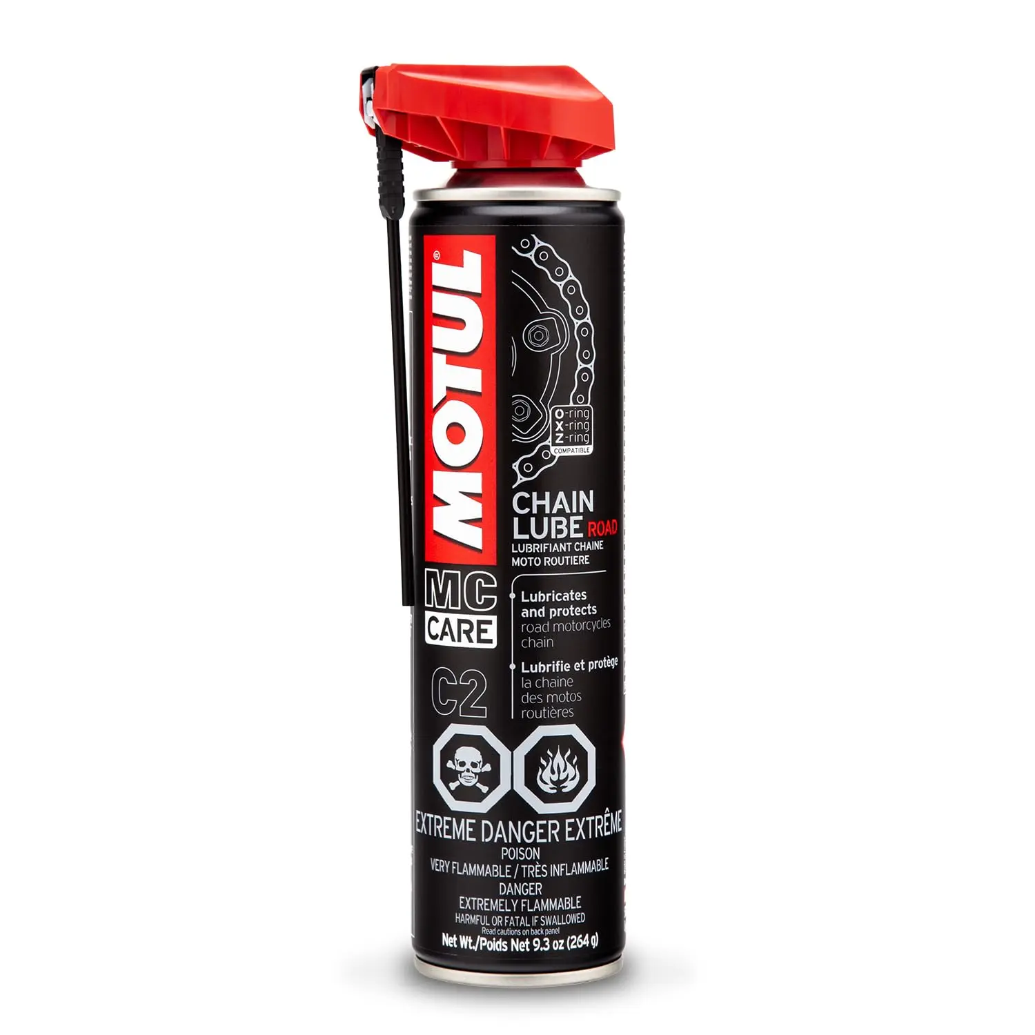 Motul C2 Chain Lube for Road Motorcycles, 9.3 oz Motul C2 Chain Lube for Road Motorcycles, 9.3 oz