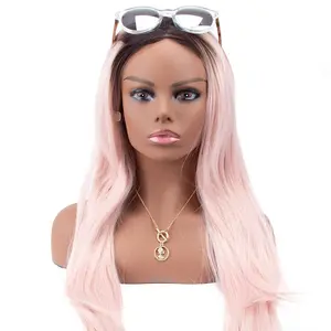 A1 Pacific Realistic Mannequin Wig Head Bust shoulder Display and Styling 7645-AS