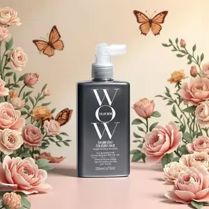 Color Wow Dream Coat For Curly Hair, 6.7oz/200mL, One-Step Anti-Frizz Spray, Weightless Curl Definer & Heat Protectant, Alcohol-Free, Crunch-Free, Humidity-Proof for Wavy Curly Hair