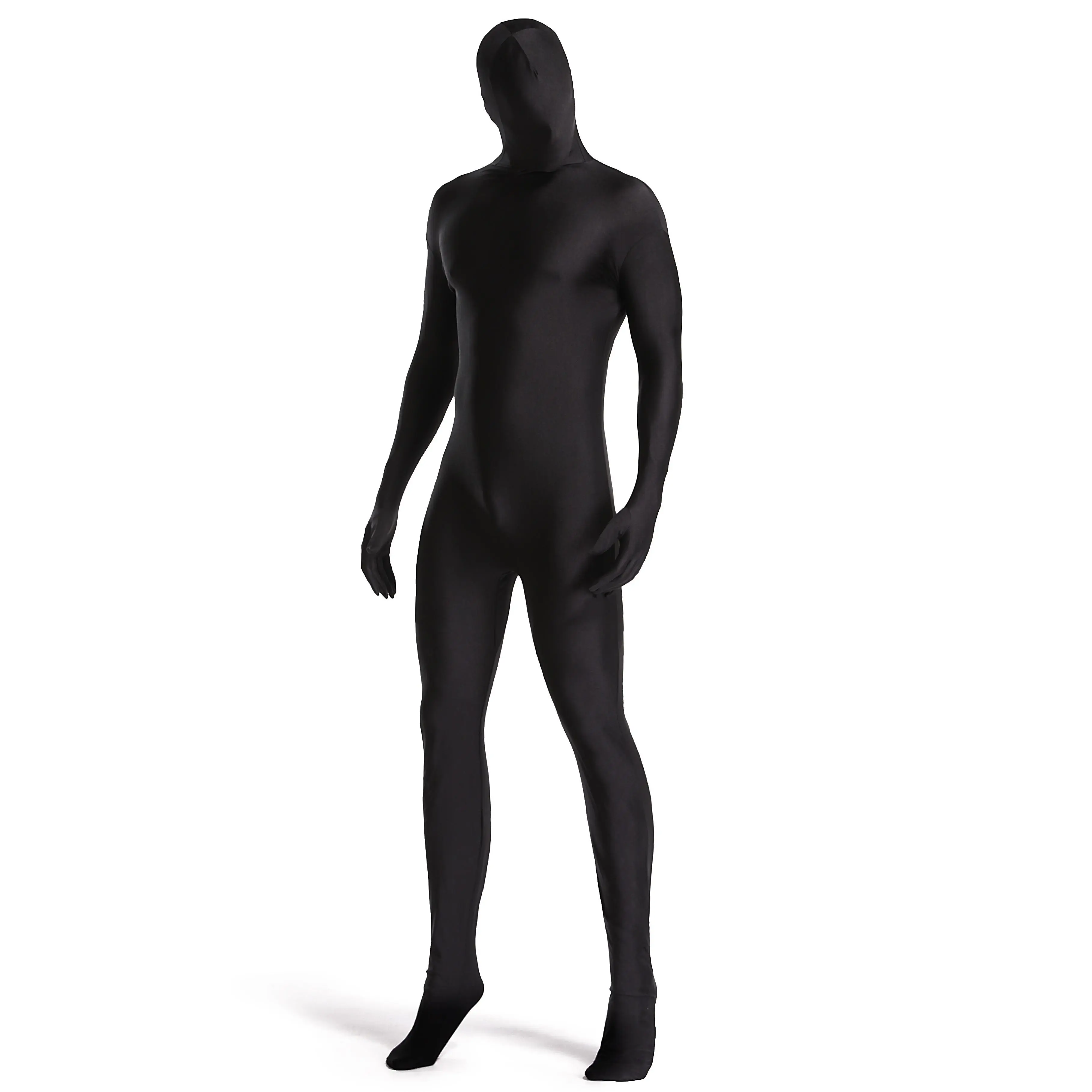 [Stretchy Jumpsuit] Stretchy Full Body Coverage Jumpsuit for Men and Women|   Zip-Up Costume with Front Pockets|   Ideal for Halloween and Role-Playing heat transfer reflector