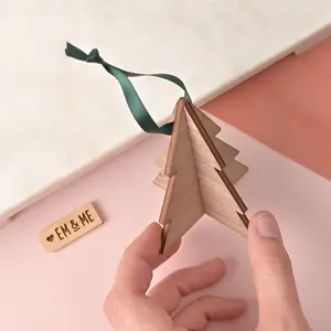 3-D Christmas Tree Ornament