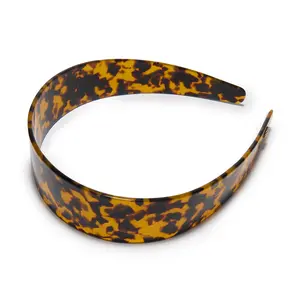 TORTOISE CHER ACETATE HEADBAND