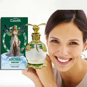 CRAzyLiFE Dragonfly Perfume for Women, Fresh Floral Fruity Scent, Light Fragrance, 15ML Liquid, No Allergens, Single Pack
