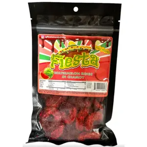 Fiesta Gummies with Chamoy 8 oz, Watermelon Rings, Gummy Worms, Gummy Tubes, Skittles