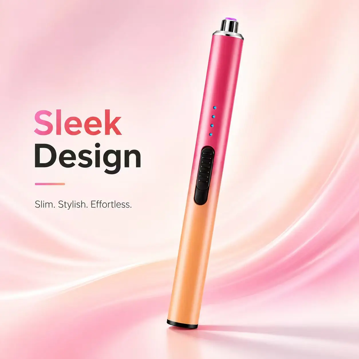 Outdoor Portable Lighter Set - Portable Rechargeable Lighters with Self Igniter, Battery Level Indicator, USB Charging, Lightweight Design - Ideal for Camping-Kitchen Use - Affordable Gift for Christmas-Mother's Day-Birthdays (For Women-Men) outdoorfu