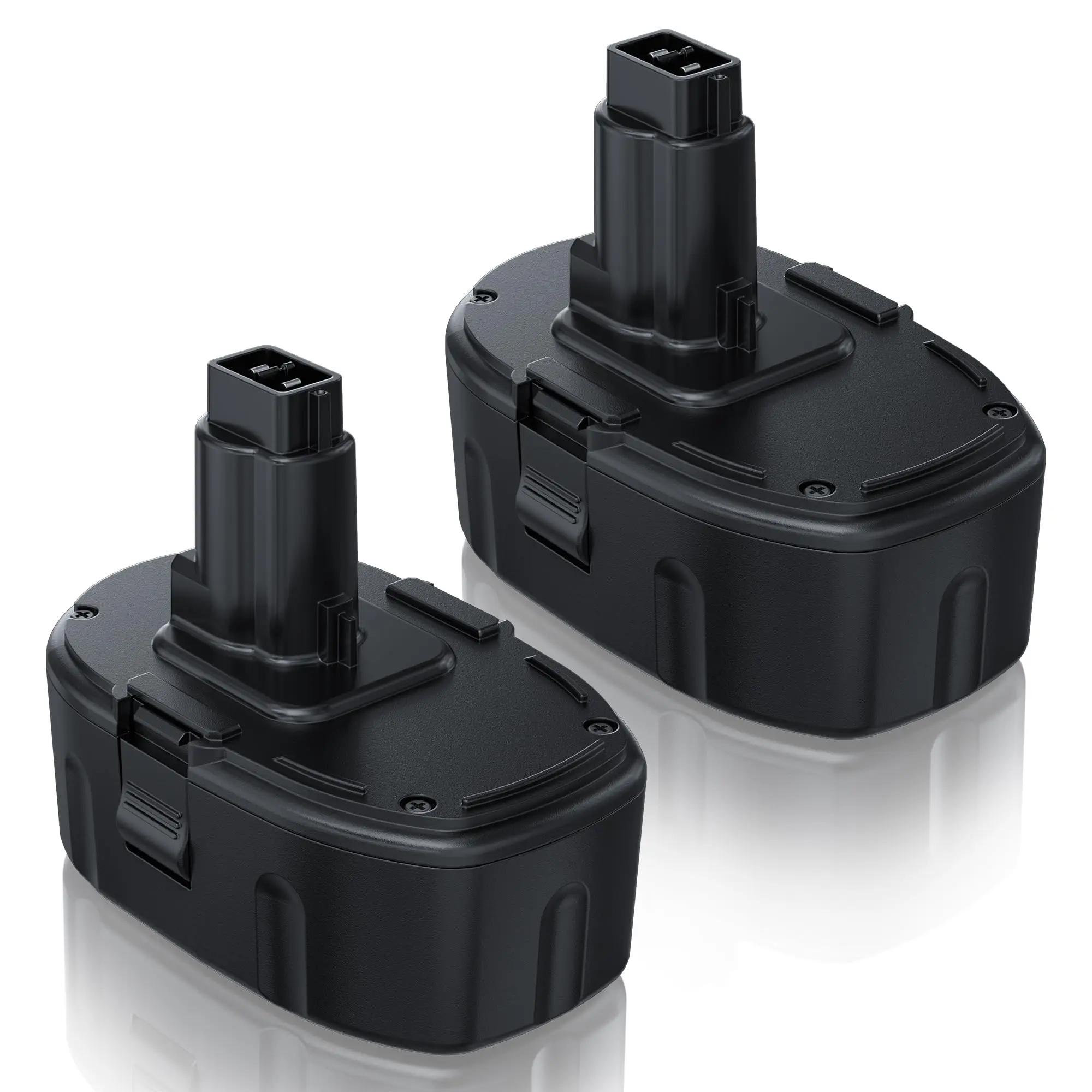 2 Pack 5.0Ah 18V Replacement for Dewalt 18V Battery DC9099 DC9098 DC9096 Compatible with Dewalt 18 Volt XRP Battery DC9099 DW9095 DW9096 DW9098 DE9038 Cordless Power Tools