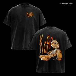 Korn Doll Graphic Shirt – Nu Metal Band T Shirt, Vintage Acid Washed Oversized Tee, 90s Rock Streetwear Heavy Cotton Unisex Top, Dark Grunge Aesthetic Album Art Style, Gift for Metal Fans