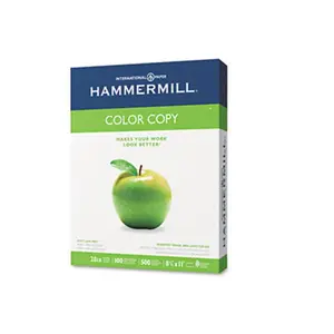 Hammermill  Color Copy/Laser Paper Photo White 100 Brightness 28lb Letter 500 Sheets