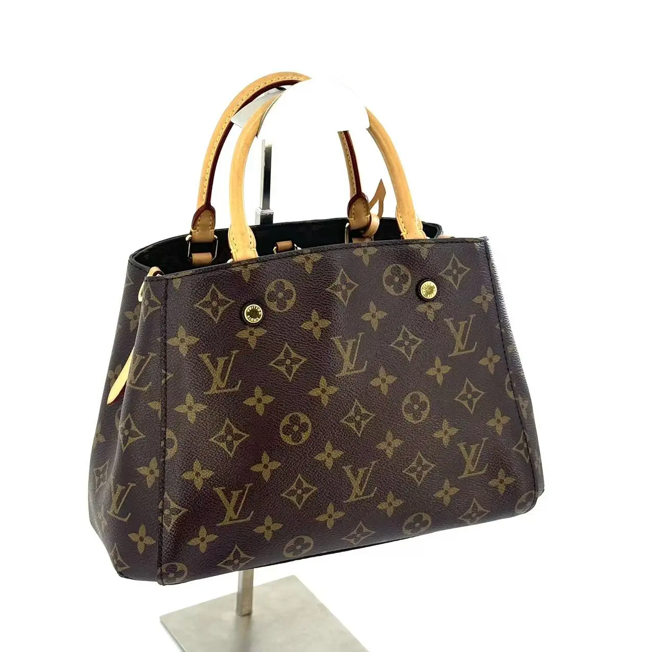 Pre-owned Louis Vuitton canvas Crossbody Bags Monogram Montaigne MM Bag B00243 B00242NO1