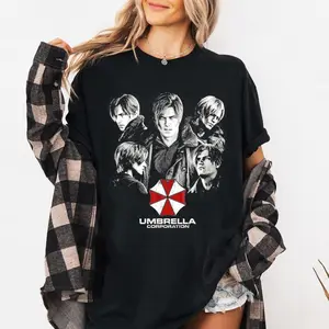 Resident Evil 9 Requiem, Leon Kennedy Shirt, Vintage 90s Bootleg, Retro Graphic Tee