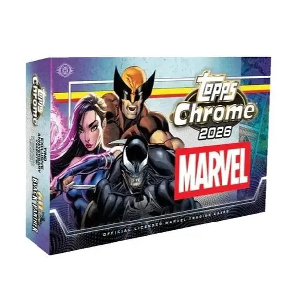 Topps Chrome Marvel Comics Hobby Box 2026