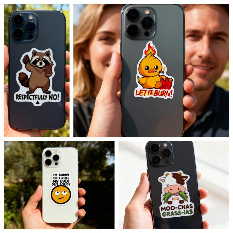 135PCS Funny Stickers for Adults Waterproof Vinyl Sarcastic Meme Decals for Laptop Water Bottle Hard Hats  Kindle Journal Scrapbook Bumper Skateboard Luggage No Repeats