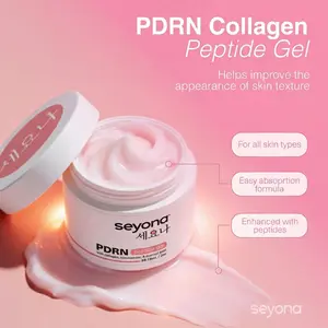 Seyona PDRN Jelly Peptide Gel Serum, Hydrating Collagen & Niacinamide Moisturizer - Lightweight Daily Skincare for Smooth, Healthy Glow with Long-Lasting Moisture